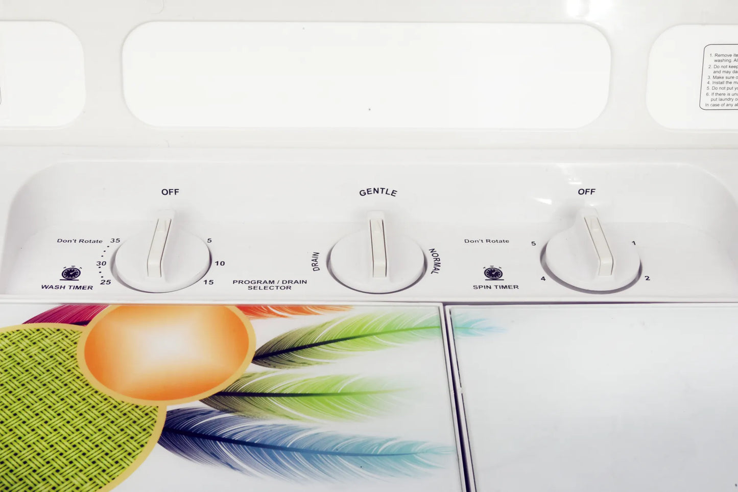 Bluechip AquaFresh Semi-Automatic Washing Machine (7kg/9kg) | Energy Efficient & Durable | Glass Top | Made for India