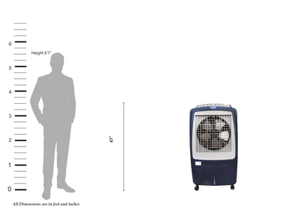 Bluechip China Tower 100 (18" Domestic Air Cooler) - Where Performance Meets Style.